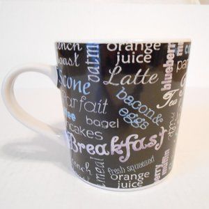 Breakfast Menu Coffee Mug